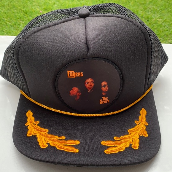 Custom “Fugees” Snap back🖤💛 - Picture 1 of 3